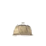 Borsa a Tracolla Donna Primavera/Estate Made in Italia Da festa Vari Colori metallo — foto 3
