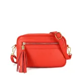 Borsa a Tracolla Donna Primavera/Estate Made in Italia Quotidiano Cerniera lampo — foto 1