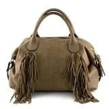 Borsa a Mano Donna Autunno/Inverno Made in Italia Quotidiano Vari Colori 3 colori Cerniera lampo — foto 3