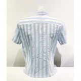 Camicia Uomo Primavera/Estate Made in Italia Quotidiano Vari Colori Standard Bottoni — foto 3