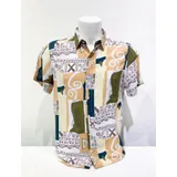 Camicia Casual Uomo Estate Made in Cina Quotidiano Colore Unico Standard Bottoni — foto 1