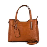 Borsa a Mano Donna Quattro stagioni Made in Italia Quotidiano Vari Colori Cerniera lampo — foto 4