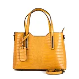 Borsa a Mano Donna Quattro stagioni Made in Italia Quotidiano Vari Colori Cerniera lampo — foto 2