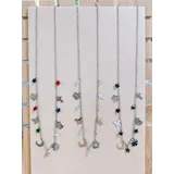 Collana Quattro stagioni Made in Cina Quotidiano Vari Colori — foto 1