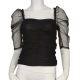 T-Shirt Donna Autunno Made in Italia Tempo libero Colore Unico Standard Senza Chiusura — foto 1