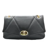 Borsa Spalla Donna Autunno/Inverno Made in Italia Quotidiano Vari Colori Bottoni — foto 4