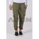 Pantaloni Uomo Estate Made in Italia Quotidiano Colore Unico Standard — foto 4