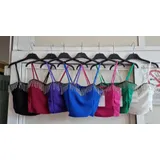 Donna T-Shirt Quattro stagioni Made in Italia Da festa Vari Colori Standard — foto 1