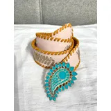 Cintura Donna Made in India Colori Casuale 5 cm — foto 2