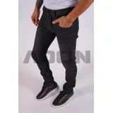 Jeans(U) Uomo Jeans Skinny Uomo Autunno/Inverno Made in Cina Quotidiano Colore Unico Standard — foto 1