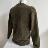 Pullover Uomo Autunno/Inverno Made in Cina Tempo libero Colore Unico Standard elastico — foto 3