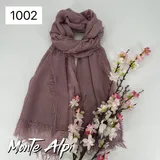 Sciarpe Donna Donna Autunno Made in Italia Tempo libero Vari Colori 80x180cm Leggero — foto 2