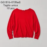 Pullover Donna Autunno/Inverno Made in Cina Tempo libero Vari Colori Oversize — foto 21