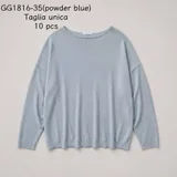 Pullover Donna Autunno/Inverno Made in Cina Tempo libero Vari Colori Oversize — foto 18