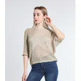 Pullover Pullover Donna Primavera/Estate Made in Italia Quotidiano Colore Unico Standard — foto 1
