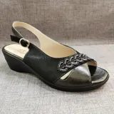 Sandali(D) Genere Sandali con Zeppa Donna Made in Cina — foto 1