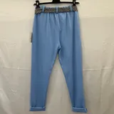 Pantaloni(D) Genere Donna Estate Made in Italia Quotidiano Colore Unico Standard Viscosa — foto 3
