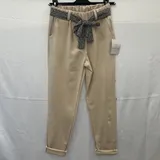 Pantaloni(D) Genere Donna Estate Made in Italia Quotidiano Colore Unico Standard Viscosa — foto 4