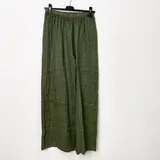 Pantaloni Eleganti Donna Primavera/Estate Made in Italia Quotidiano Colore Unico Standard — foto 3