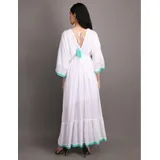 Vestiti Genere Vestiti Donna Primavera/Estate Made in India Tempo libero Standard Viscosa — foto 3