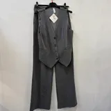 Coordinato GILET +PANTALONE A PALAZZO brillantini — foto 4