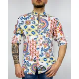 Camicie(U) Uomo Camicia Casual Uomo Estate Made in Italia Quotidiano Colore Unico Standard — foto 1