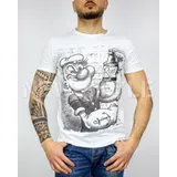 T-shirt Uomo Estate Made in Italia Quotidiano Vari Colori Standard — foto 1