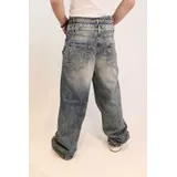 Jeans(U) Uomo Jeans Slim Fit Uomo Primavera/Estate Made in Cina Quotidiano Colore Unico Standard — foto 4