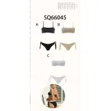 Bikini Donna Estate Made in Cina Quotidiano Vari Colori Standard — foto 3