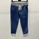 Pantaloni(D) Genere Pantaloni Donna Primavera/Estate Made in Italia Tempo libero Vari Colori Standard 110x170cm — foto 1