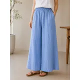 Pantaloni(D) Genere Pantaloni Donna Estate Made in Italia Quotidiano Colore Unico Standard Lacci — foto 4