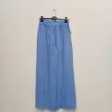 Pantaloni(D) Genere Pantaloni Donna Estate Made in Italia Quotidiano Colore Unico Standard Lacci — foto 4