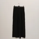 Pantaloni(D) Genere Pantaloni Donna Estate Made in Italia Quotidiano Colore Unico Standard Lacci — foto 5
