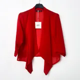 Cardigan Cardigan Donna Primavera/Estate Made in Italia Quotidiano Colore Unico — foto 4