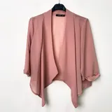 Cardigan Cardigan Donna Primavera/Estate Made in Italia Quotidiano Colore Unico — foto 3