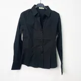 Camicia Camicia Donna Primavera/Estate Made in Italia Quotidiano Colore Unico Standard — foto 5