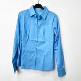 Camicia Camicia Donna Primavera/Estate Made in Italia Quotidiano Colore Unico Standard — foto 4