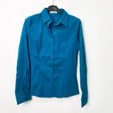 Camicia Camicia Donna Primavera/Estate Made in Italia Quotidiano Colore Unico Standard — foto 3