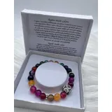 Bracciali elastico pietra e acciaio — foto 1