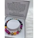 Bracciali elastico pietra e acciaio — foto 3