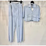 Completo Donna Primavera/Estate Made in Italia Quotidiano Colore Unico Standard — foto 2
