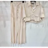 Completo Donna Primavera/Estate Made in Italia Quotidiano Colore Unico Standard — foto 3