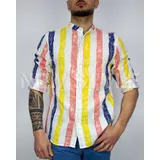 Camicie(U) Uomo Camicia Casual Uomo Estate Made in Italia Quotidiano Colore Unico Standard — foto 1