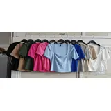 T-Shirt Donna Primavera/Estate Made in Cina Quotidiano Vari Colori Standard — foto 5