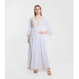 Abito Donna Primavera/Estate Made in India Quotidiano Colore Unico Standard — foto 5