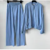 Completo Donna Primavera/Estate Made in Italia Quotidiano Colore Unico Standard — foto 4