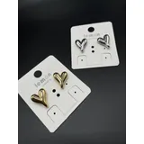 Orecchini cuore in acciaio inox — foto 3