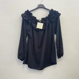 Camicie(D) Genere Camicia Camicia Elegante Donna Quattro stagioni Made in Italia Tempo libero Colore Unico Standard — foto 3