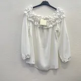 Camicie(D) Genere Camicia Camicia Elegante Donna Quattro stagioni Made in Italia Tempo libero Colore Unico Standard — foto 4