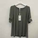 T-Shirt & Top(D) Genere T-Shirt Donna Estate Made in Italia Tempo libero Colore Unico Standard — foto 1